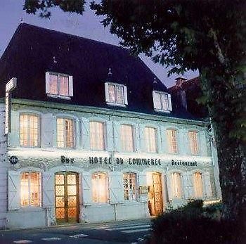 Hotel Du Commerce Navarrenx Buitenkant foto